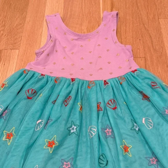 Disney Collection By Hanna Anderson Ariel Princess Dress size 5 - Picture 2 of 7